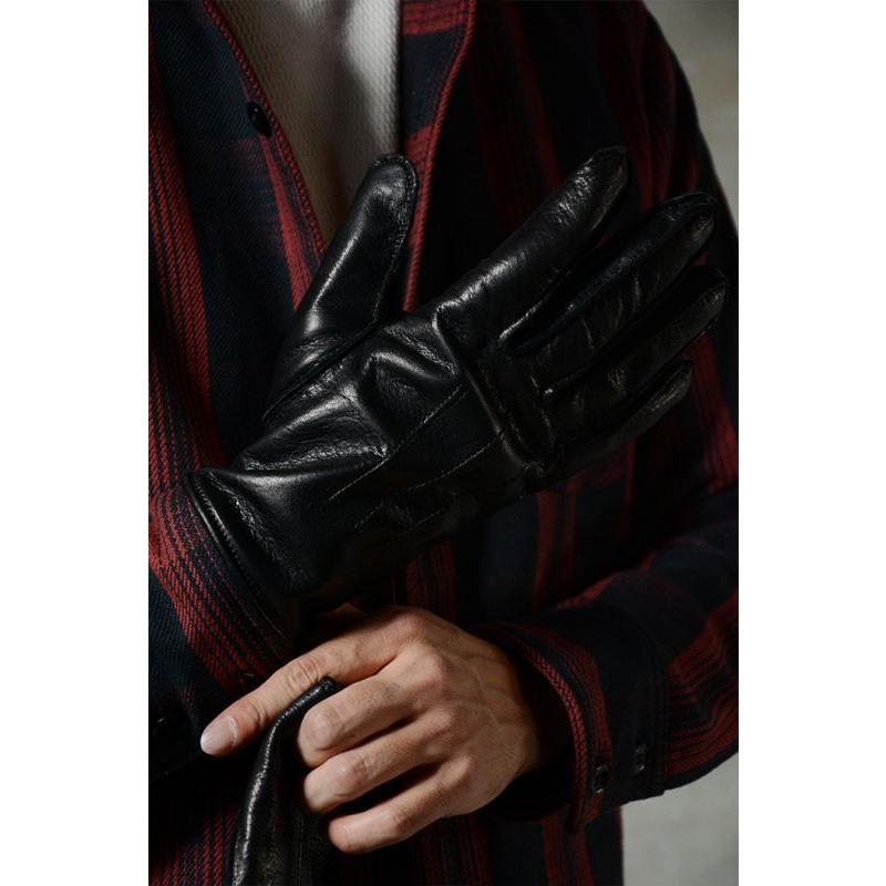 DELUXEWARE（デラックスウエア） レザーグローブ 手袋 DLG-001 LEATHER