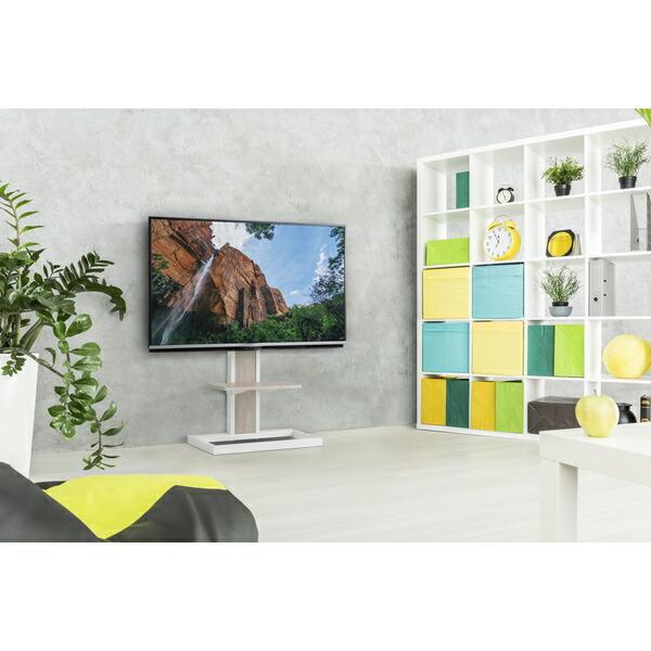 ハヤミ工産(TIMEZ) KF-260B 【〜65V型】 WALL ブラック×ダークブラウン