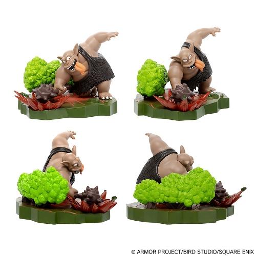 ドラゴンクエスト ドラクエグッズ 立体モンスター図鑑フィギュア 大
