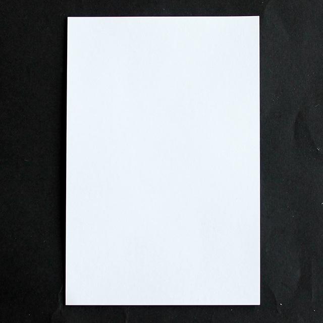 はがきサイズの無地印刷用紙 3000枚 ハガキ無地 ハガキ用紙 郵便番号枠