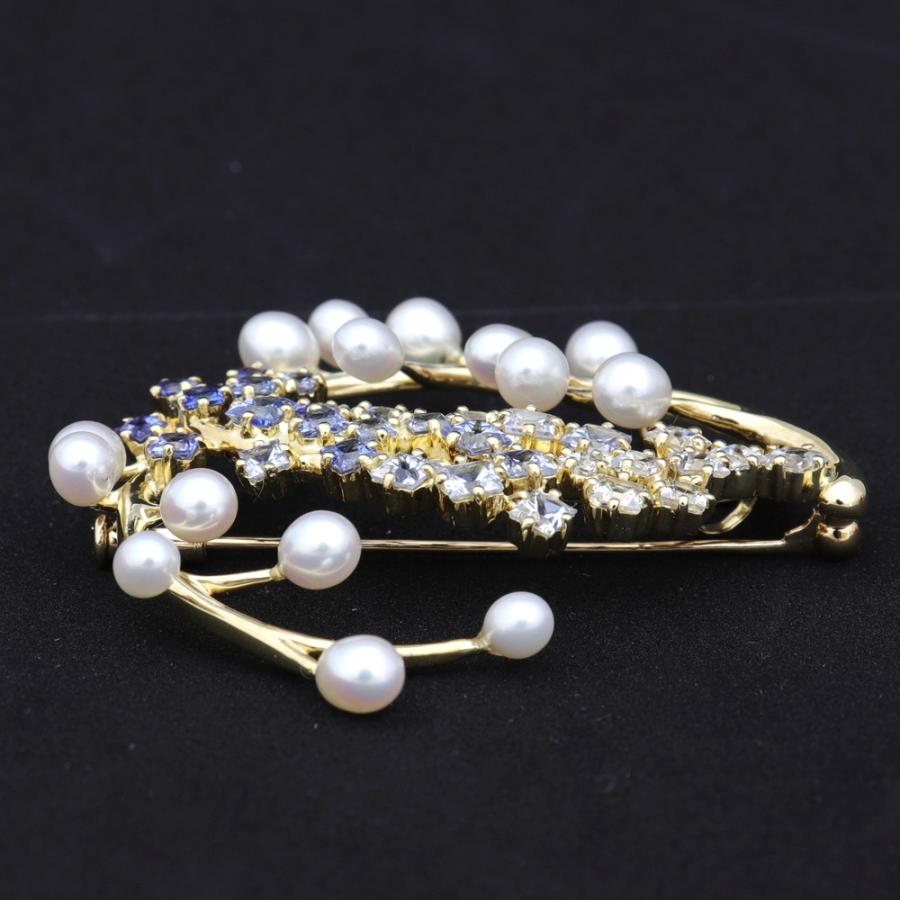 TASAKI（タサキ） （新品仕上げ済）タサキ 田崎 パールブローチ K18