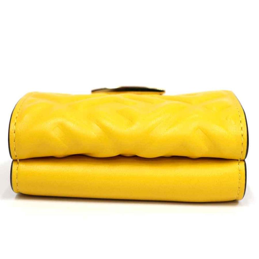 FENDI（フェンディ） （新品）フェンディ ナッパマイクロ 三つ折り財布