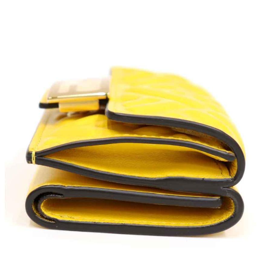 FENDI（フェンディ） （新品）フェンディ ナッパマイクロ 三つ折り財布