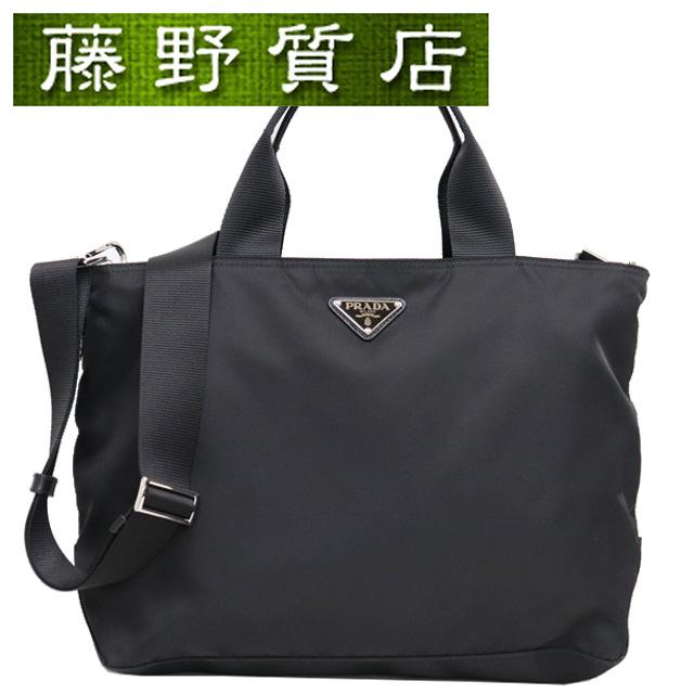PRADA（プラダ） トートバッグ ナイロン ショルダーバッグ 黒 ブラック
