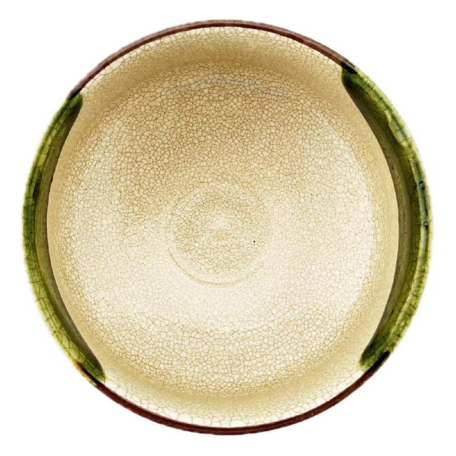 抹茶茶碗 美濃焼 織部富士 化粧箱入り 抹茶碗 茶道 茶器 趣味の茶器