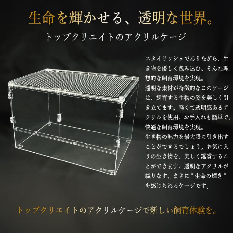 アクリルケージ TOP-AC-4530 II TOPCREATE(トップクリエイト) 爬虫類