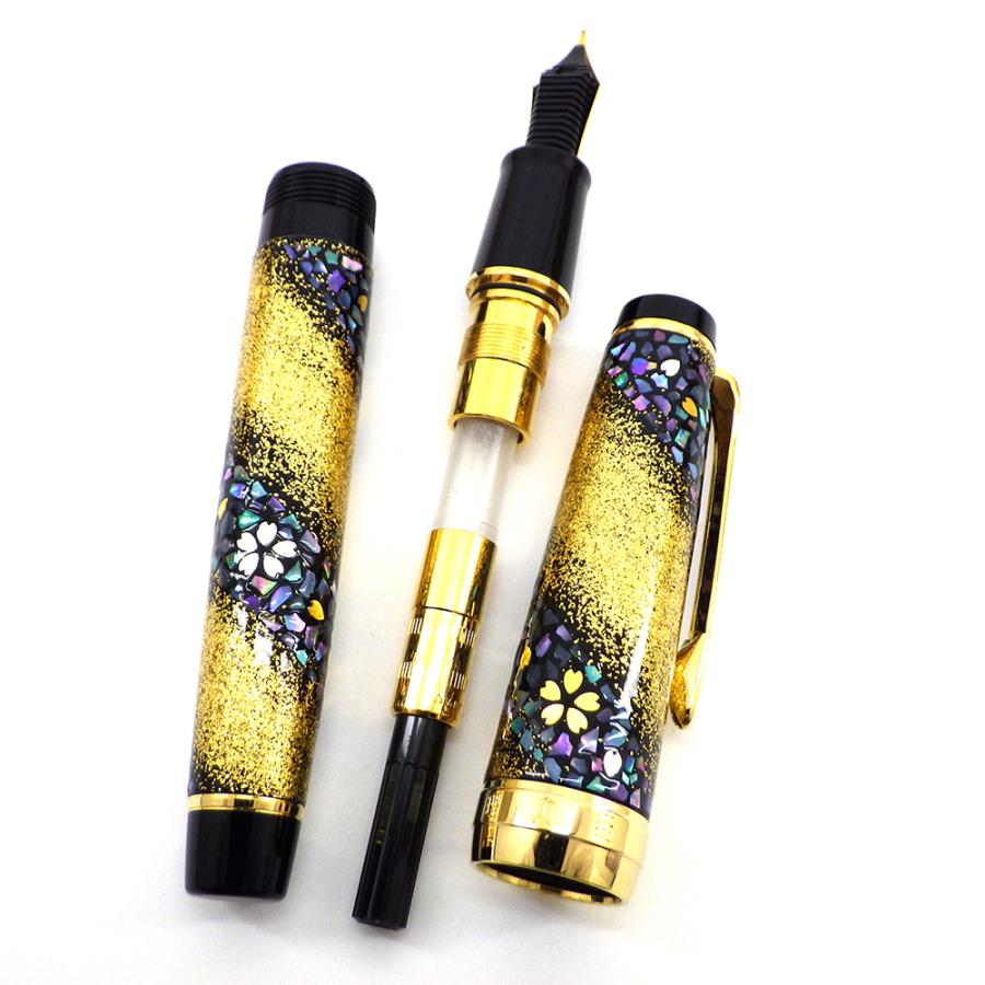 セーラー万年筆 未使用 セーラー 万年筆 プロフェッショナルギア 螺鈿