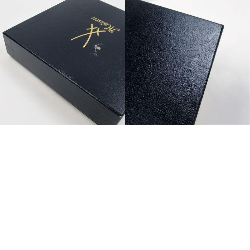 マイセン 1.マイセン ザビーネ ワックス inv.SW 虫 草花 立体陶板画