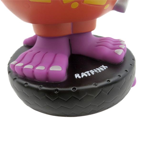 RAT FINK（ラットフィンク） フィギュア ガレージ パープル ボビング