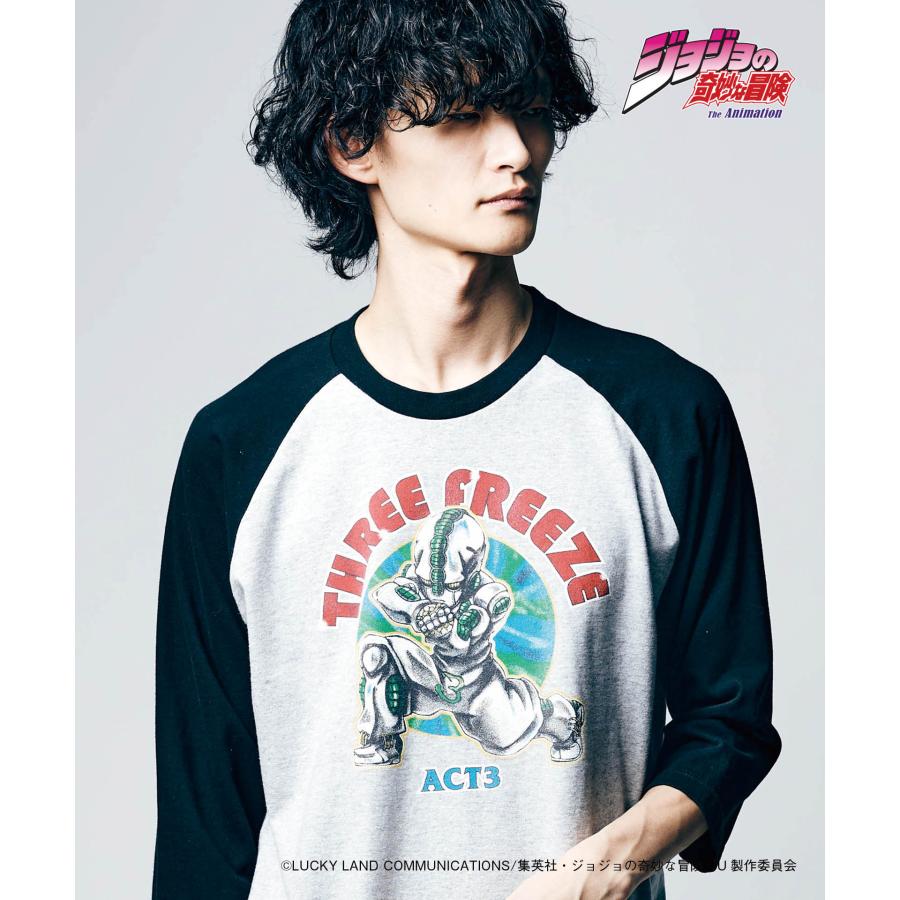 glamb（グラム） エコーズACT3 ラグランTシャツ ACT3 Freeze Raglan T