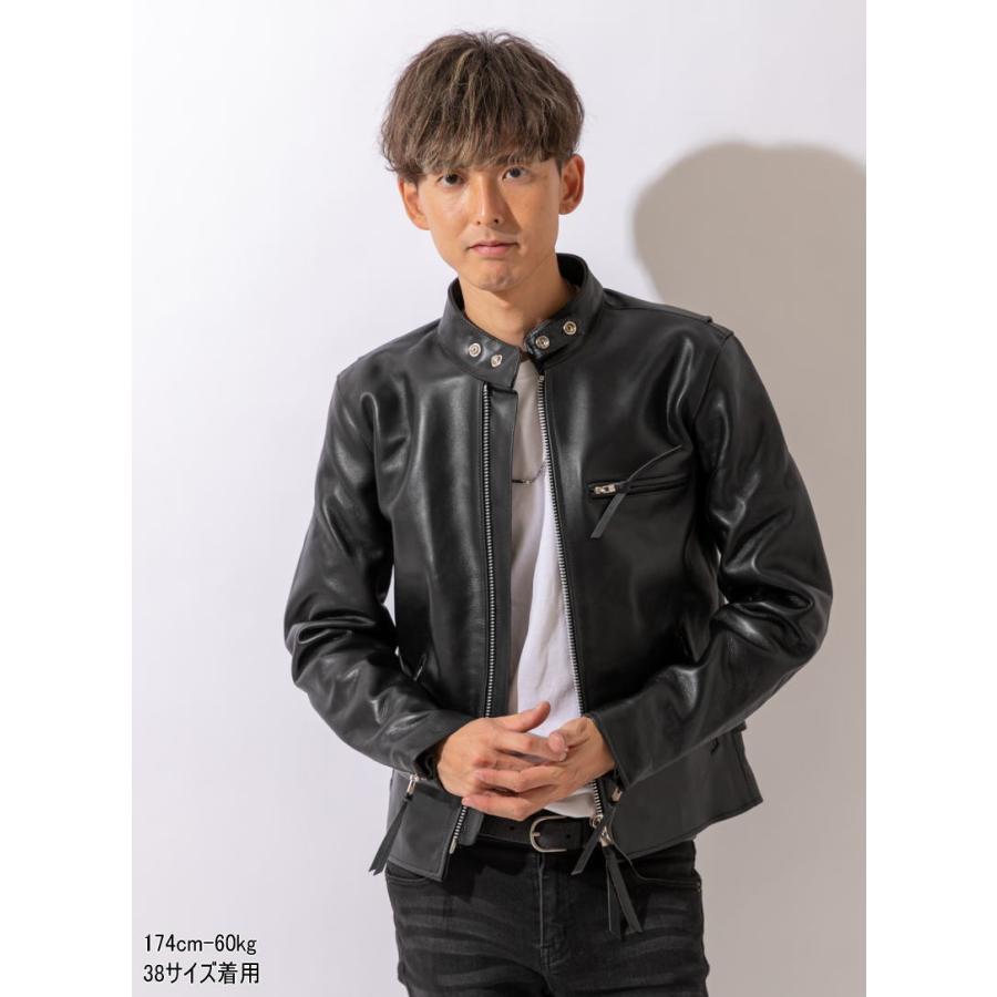 フリーダムレザー 革ジャン レザージャケット メンズ 本革 シングル