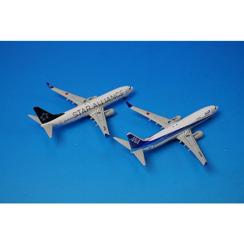 1/500 B737-800 ANA 2機セット NHS52007 模型 1/500 B737-800 ANA 2
