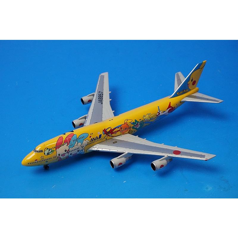 ピカチュウジャンボ Boeing747 Pokémon Jet(Boeing 747-400D)ANA