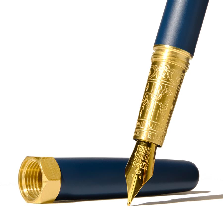 Ferris Wheel Press万年筆 Blue Legacy The Brush fountain pen : 銀座