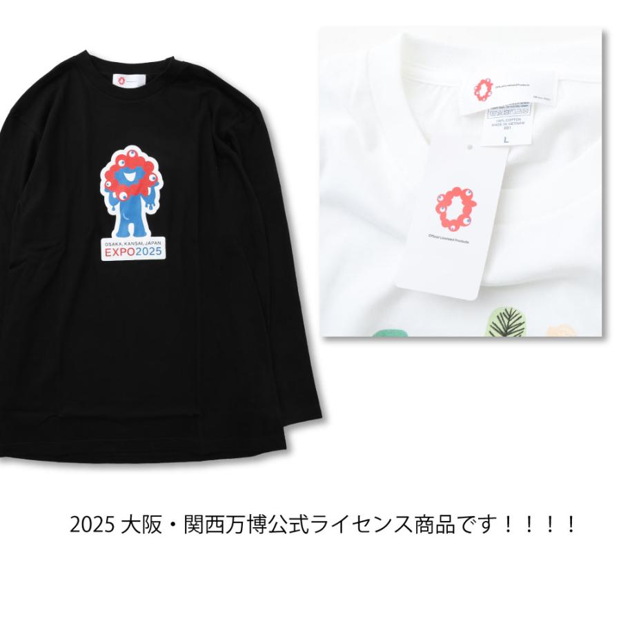 ミャクミャク Tシャツ 公式 グッズ ロンT 長袖 長そで 大阪 関西万博