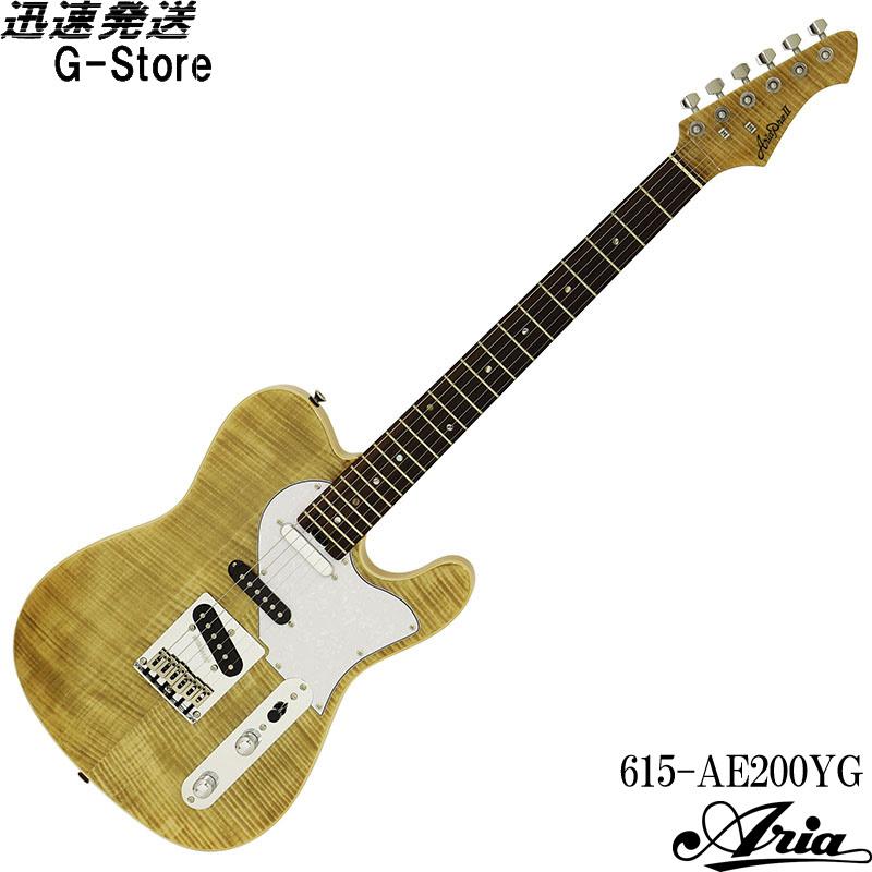 ARIA（アリア） AriaProII エレキギター 615-AE200-YG イエロー