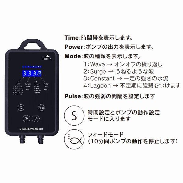 レッドシー 送料無料 ORCA ミニットストリーム 2000(小型水槽用DC水流