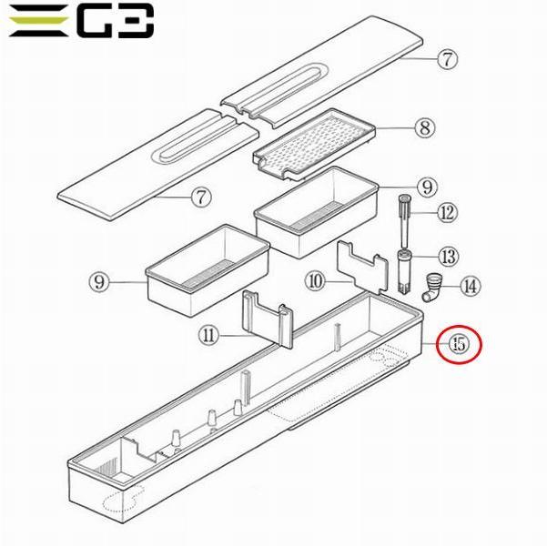 コトブキ工芸 コトブキ スーパーターボ900Zプラス パーツ(15