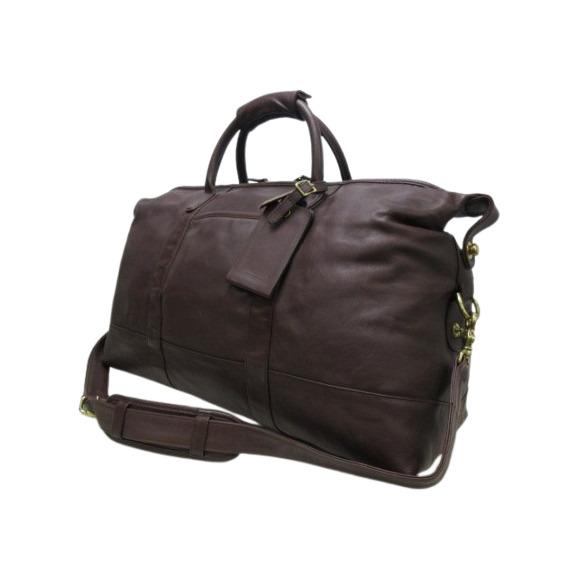 COACH（コーチ） ボストンバッグ レザー 502 ダークブラウン 旅行 大