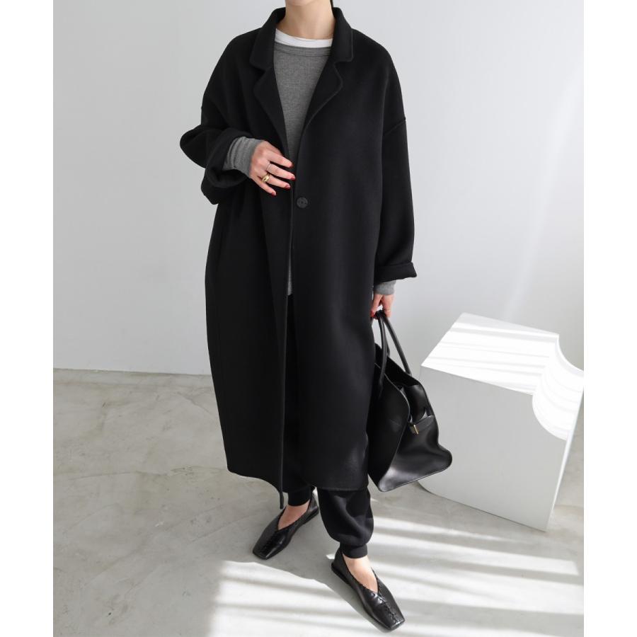 リバー ロング コクーン コート evernavy エバーネイビー : マルイ