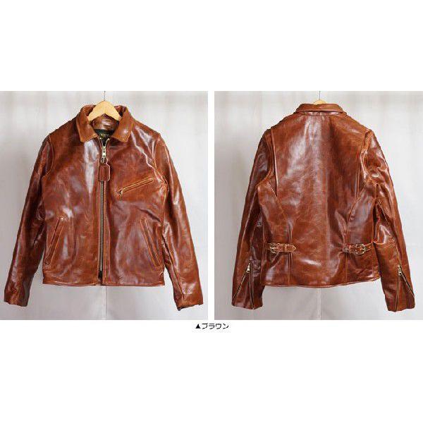 VANSON（バンソン） ENF オクタゴン シングルライダース レザー