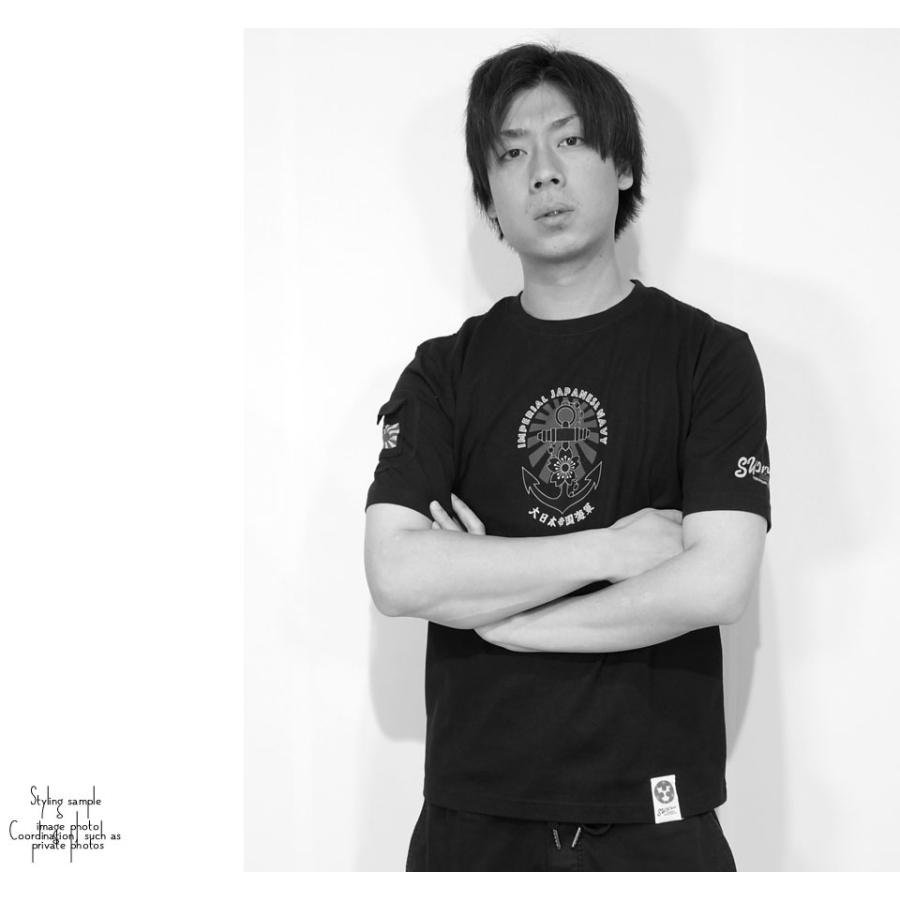 粋狂 戦艦陸奥 海軍 半袖Tシャツ メンズ 新作2024年モデル SUIKYO syt