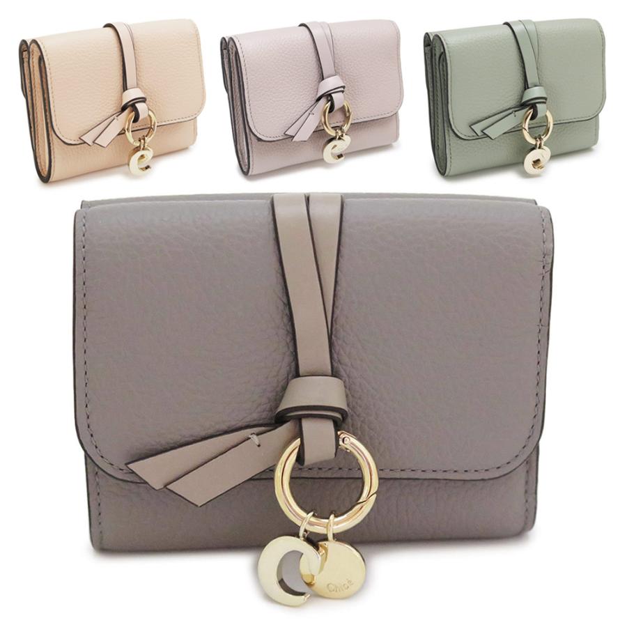 Chloe（クロエ） 折財布 レディース ALPHABET スモール トリフォールド