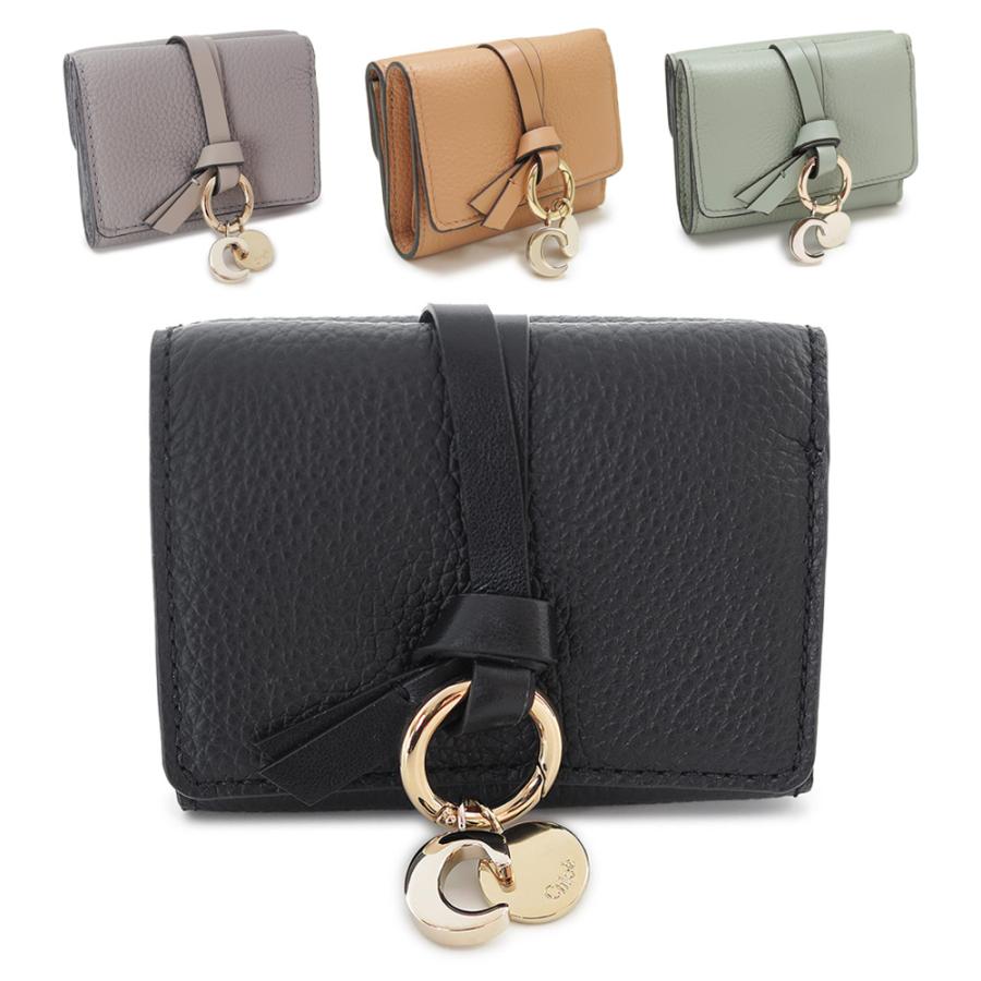 Chloe（クロエ） 折財布 レディース ALPHABET ミニ トリフォールド