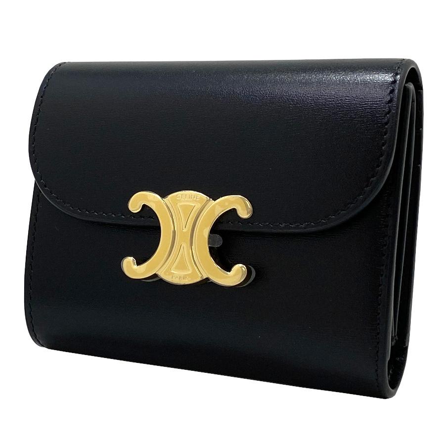 CELINE（セリーヌ） 【新品】セリーヌ 折り財布 スモール フラップ