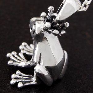 シルバーアクセサリー ペンダント・ネックレス カエル・蛙 メンズ