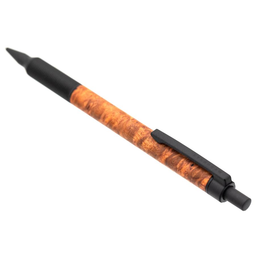 LUDDITE（ラダイト） 銘木 花梨瘤 EVERDRAW 0.5mm マットブラック