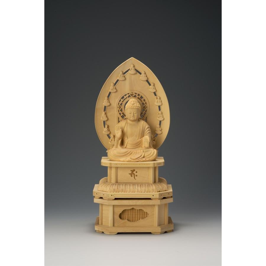 ♥本尊釈迦像豆仏5体展示台共箱付きお釈迦様仏像観音様骨董