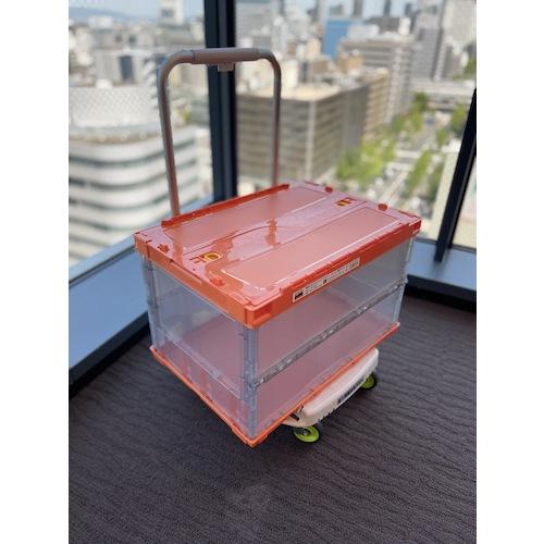 TRUSCO中山 トラスコ TRUSCO オリコン 薄型折りたたみコンテナ