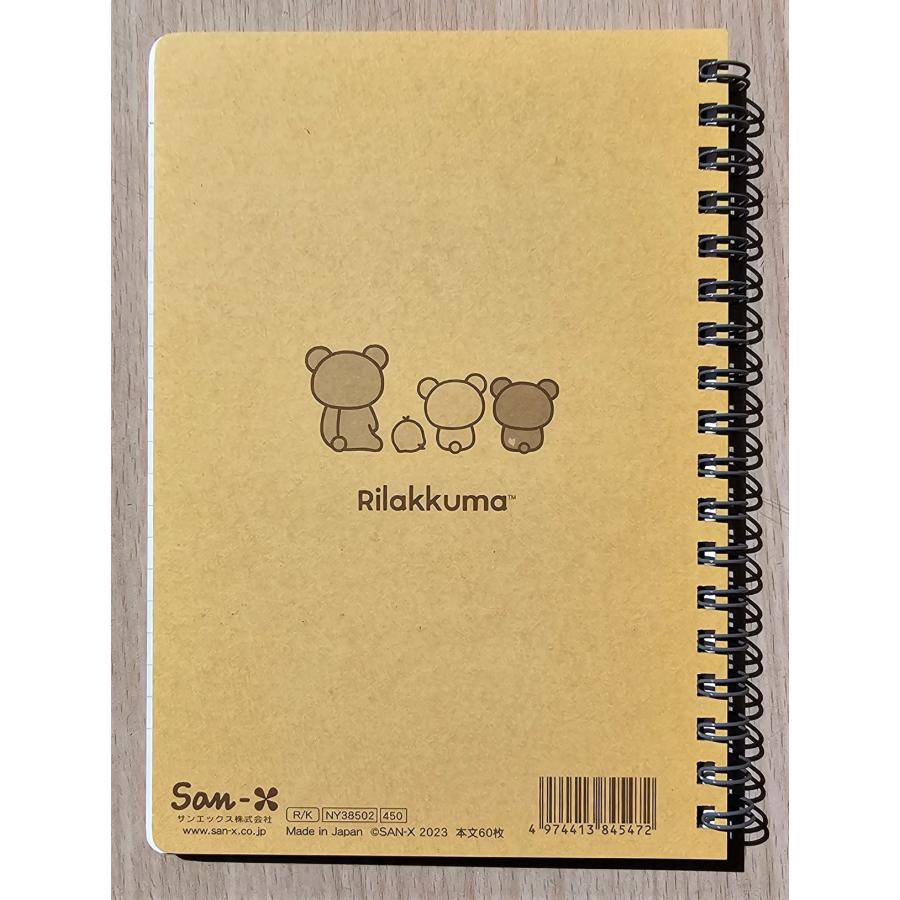San-X（サンエックス） 2024年9月・リラックマ B6サイズ リングノート