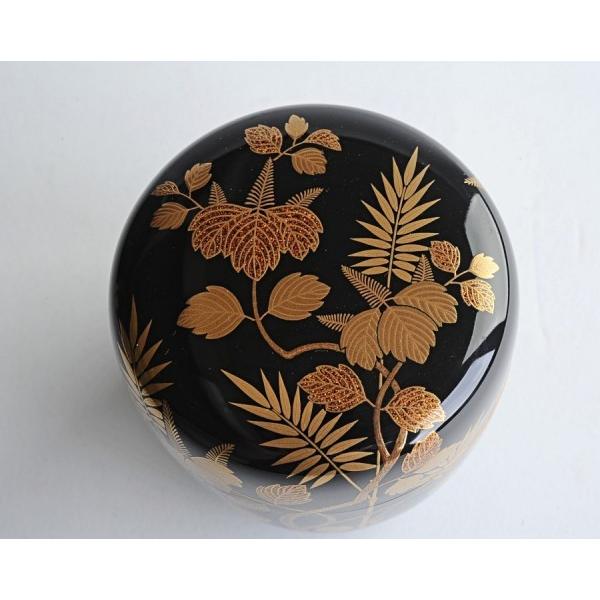 茶道具 平棗 玉鳳作 金蒔絵 茶道具平棗玉鳳作金蒔絵