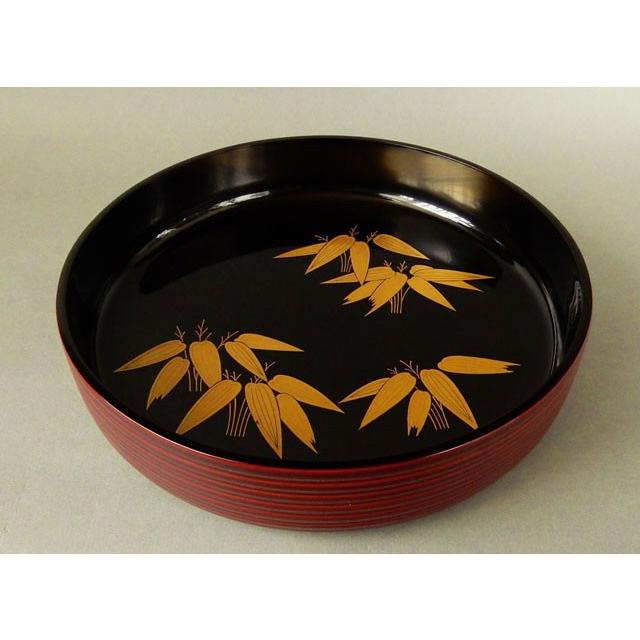 川端 近左 熊笹蒔絵 溜ロクロ目 喰籠 菓子器 : 古美術植松 - 通販