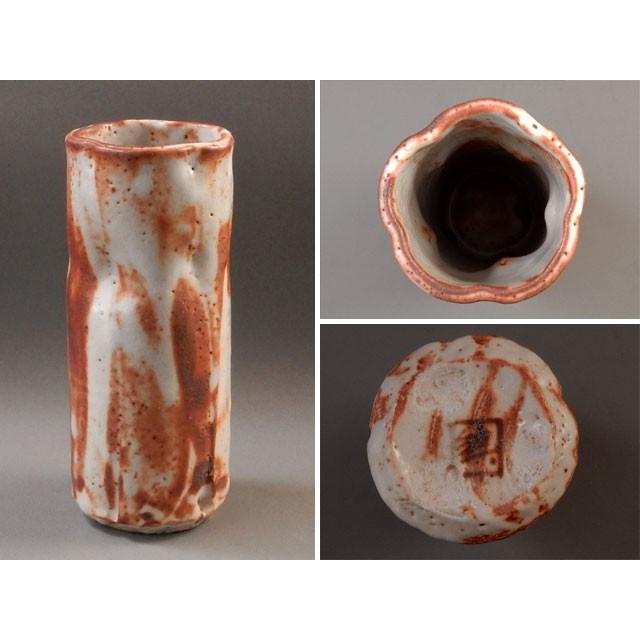 加藤卓男作 鼠志野 花生 花入 : 古美術植松 - 通販 - Yahoo!ショッピング