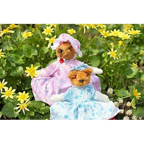 布おもちゃ変身人形フリップオーバードール赤ずきんちゃんミニサイズ