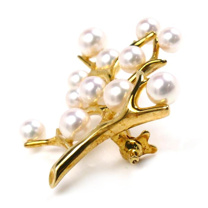 MIKIMOTO（ミキモト） K18YG イエローゴールド 幸福の木 Kofuku no ki