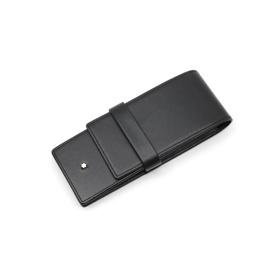 モンブラン シエナ 3本差し ペンケース ブラックMONTBLANCモンブラン黒