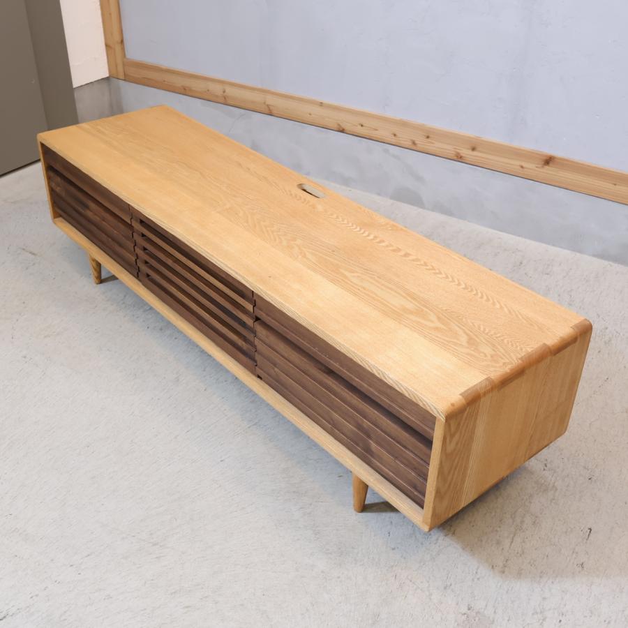 アクタス レリーフ テレビボード 180 タモ無垢 テレビ台 180 ACTUS