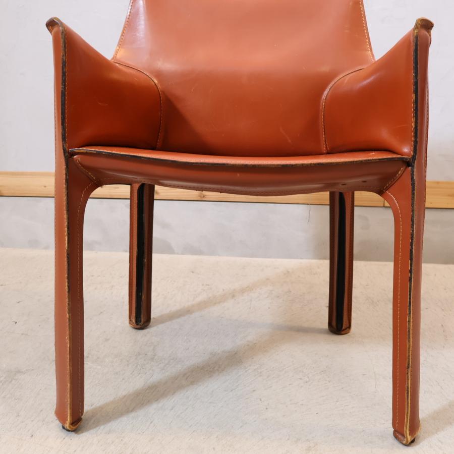 Cassina カッシーナ 413 CAB キャブ アームェア レザー 本革