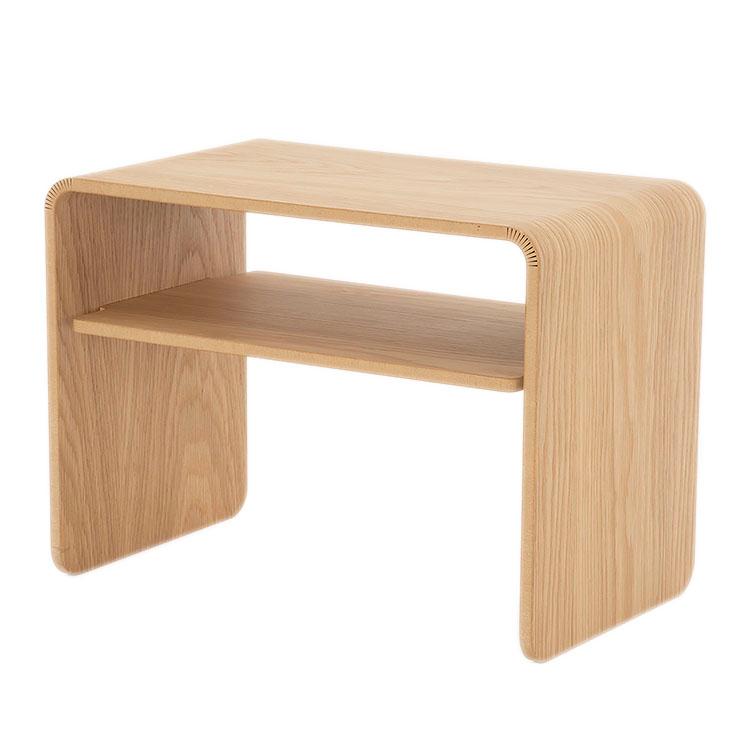 KEYUCA（ケユカ） サイドテーブル 日本製 2way コの字 木製 おしゃれ