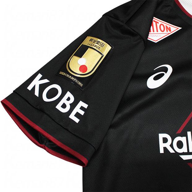 M ユニフォーム アシックス サッカー 2024 ヴィッセル神戸 山口蛍 96 M