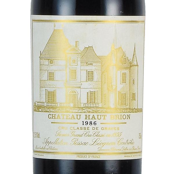 シャトー オー ブリオン 1986 オーブリオン Chateau Haut-Brion