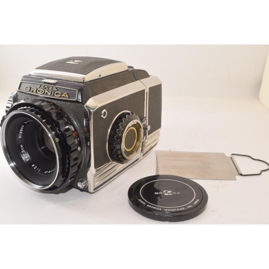 高品質 □ ZENZA BRONICA ゼンザブロニカ S2 中判カメラ NIKKOR-P 2.8