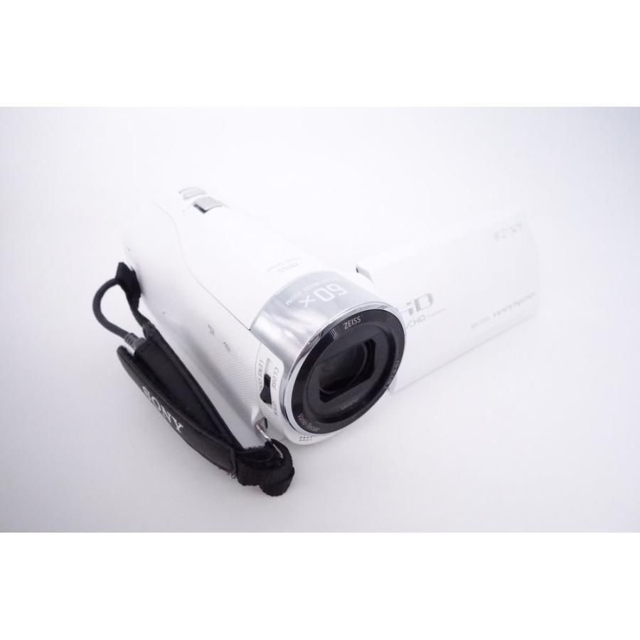 中古】【外観特上級】ソニー ビデオカメラ HDR-CX470 32GB ホワイト