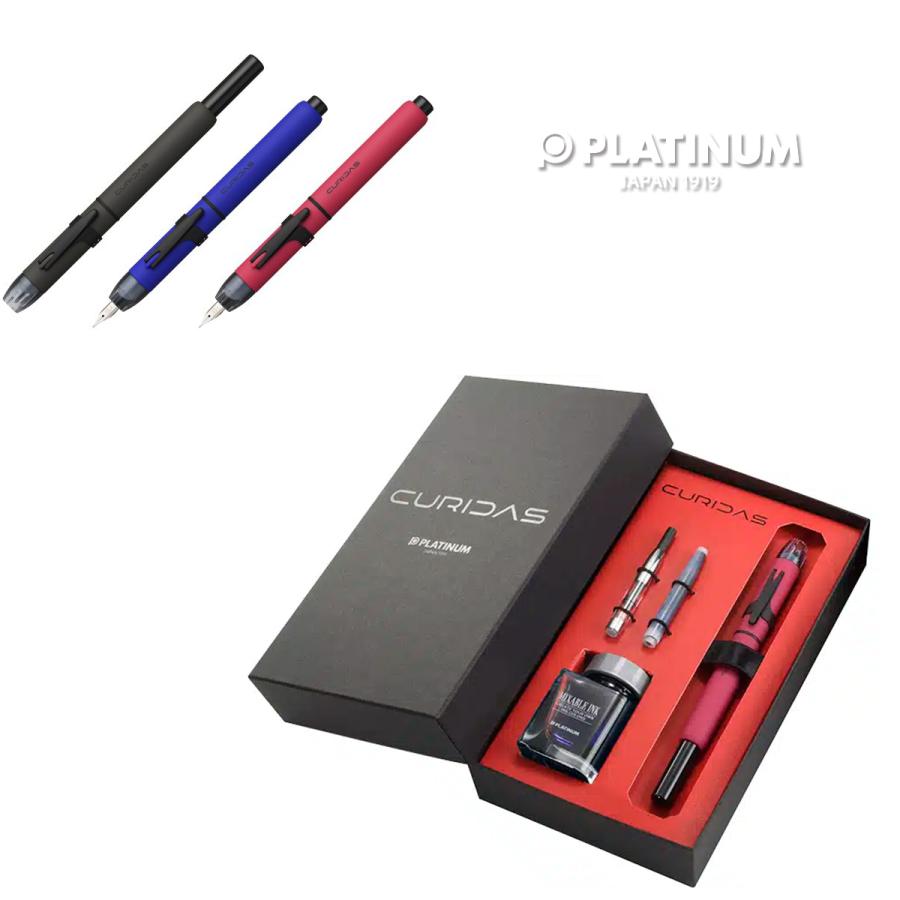 PLATINUM CURDAS ノック式 PKN-9000 ブラック|3338| PLATINUM CURDAS