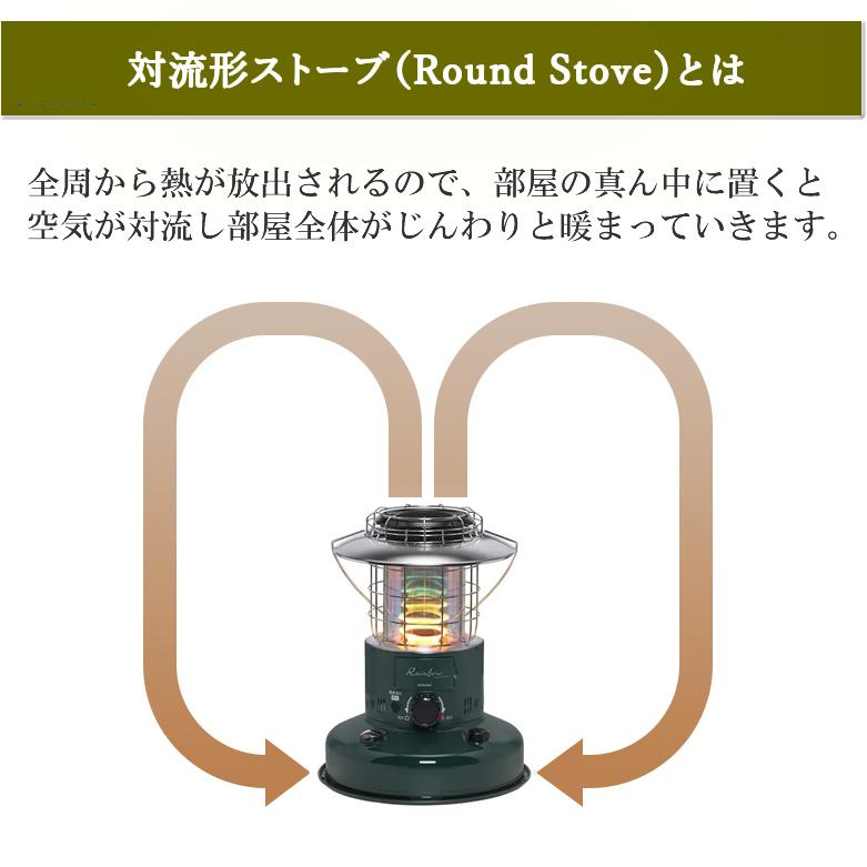 TOYOTOMI（トヨトミ） 対流形石油ストーブ タンク4.9L ランタン調