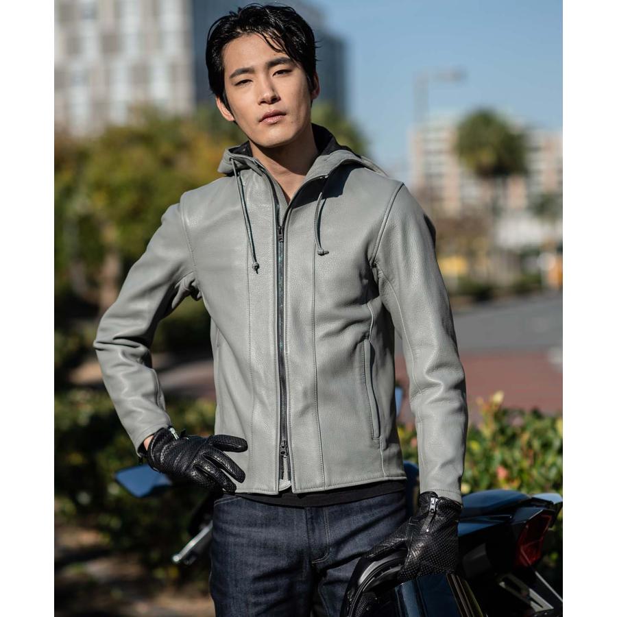 カドヤ（KADOYA） KADOYA RIDERS PARKA グレー カドヤ公式ショップ